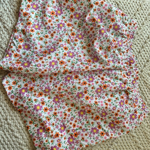 SHEIN Floral Athletic Shorts - Pink‎ and Orange…Men’s Size Small - Picture 2 of 5